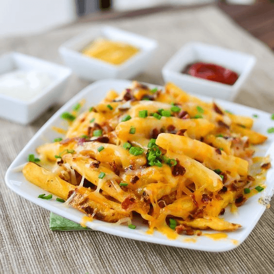 Papas a la Francesa con Queso