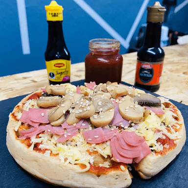Wafflizza Champiñones 2x1