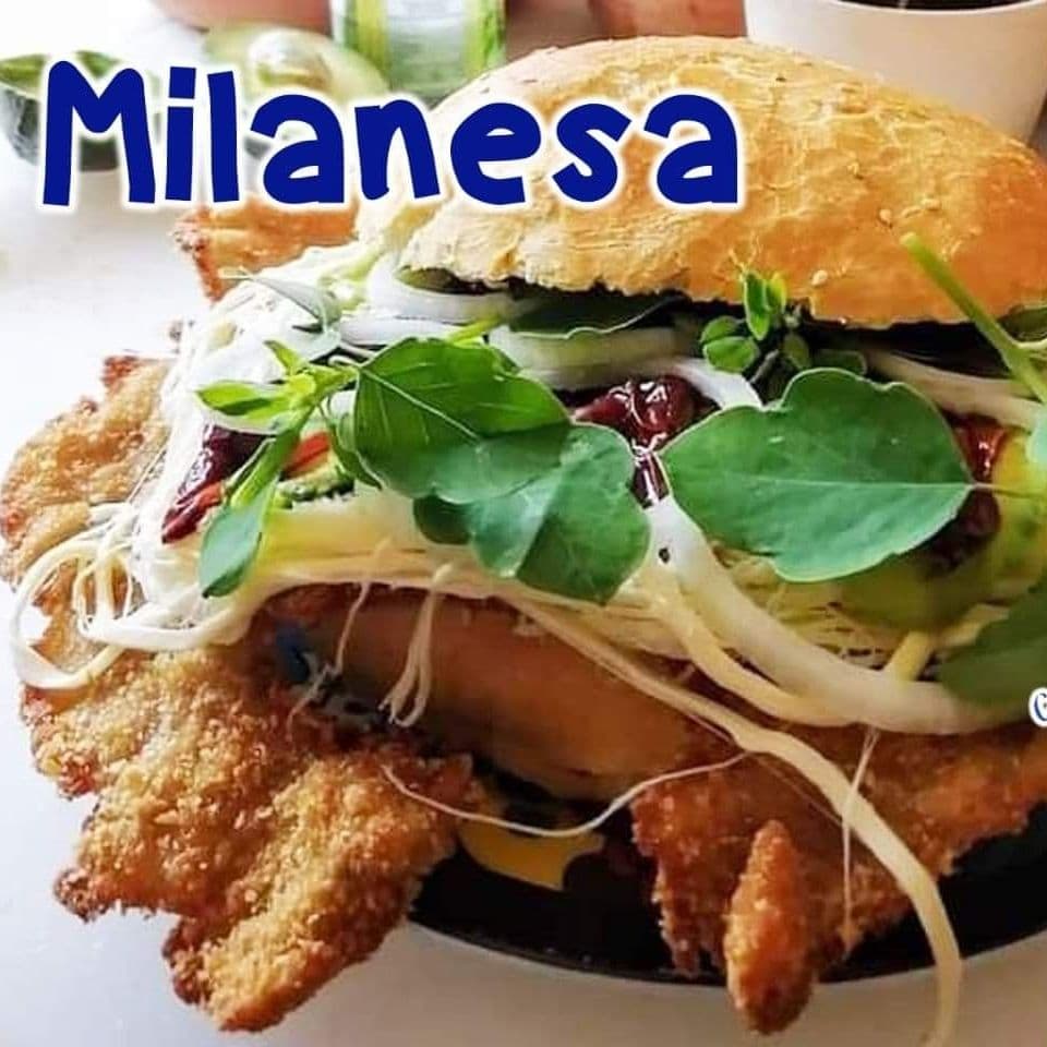 Cemita de Milanesa de Puerco