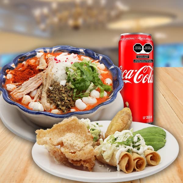 Combo Pozole Coca-Cola 🍲🥤