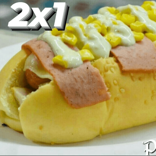 2x1 Perros Escocés Jamón + Papas Francesas