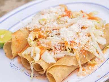 Orden de 5 Taco Dorado Sencillo