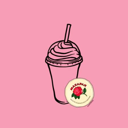 Frappé Mazapán