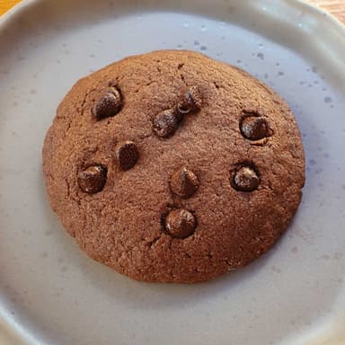 Galleta de chocolate rellena con nutella