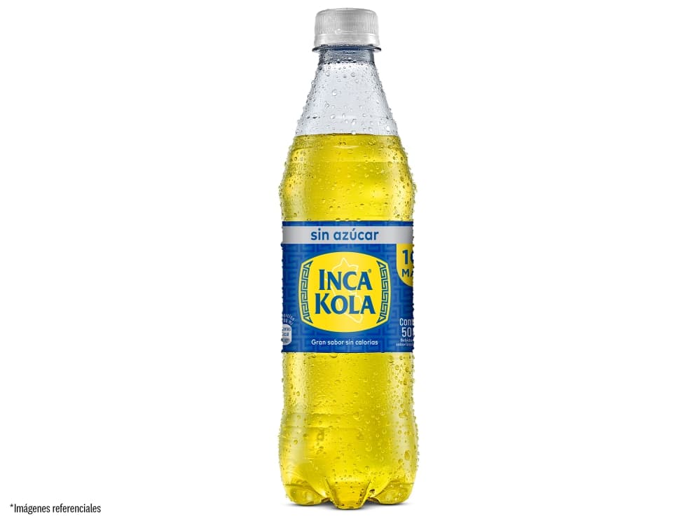 Inca Kola Sin Azúcar 500 ml