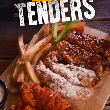 6 Tiras de Pollo Empanizado con Papa