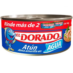 ATUN EL DORADO EN AGUA 285 G