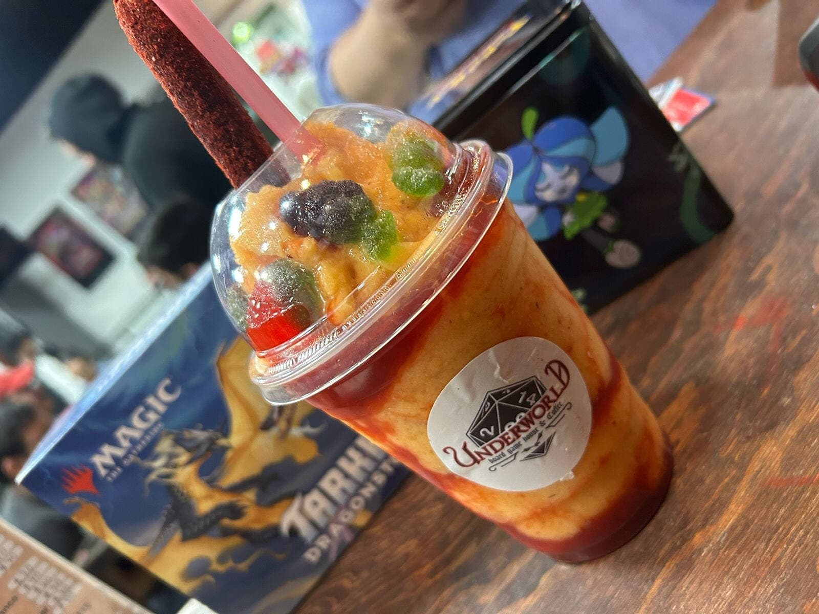 underworld board game house and coffee