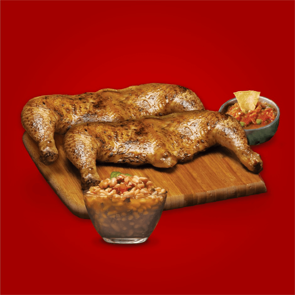 Pkt Ahorres 2 Medios Pollos