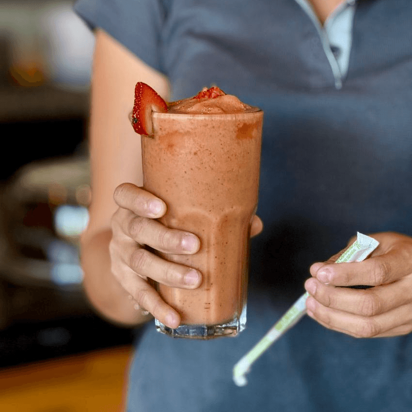 Smoothie Fresa con Kiwi