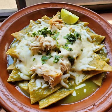 Orden de Chilaquiles Verdes