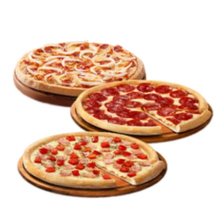 3 Pizzas Grandes