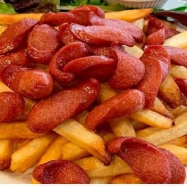 Salchipapas Sencillas