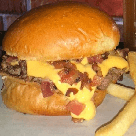 My Chicken Burger+PAPAS