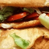 Sándwich de Milanesa de Pollo