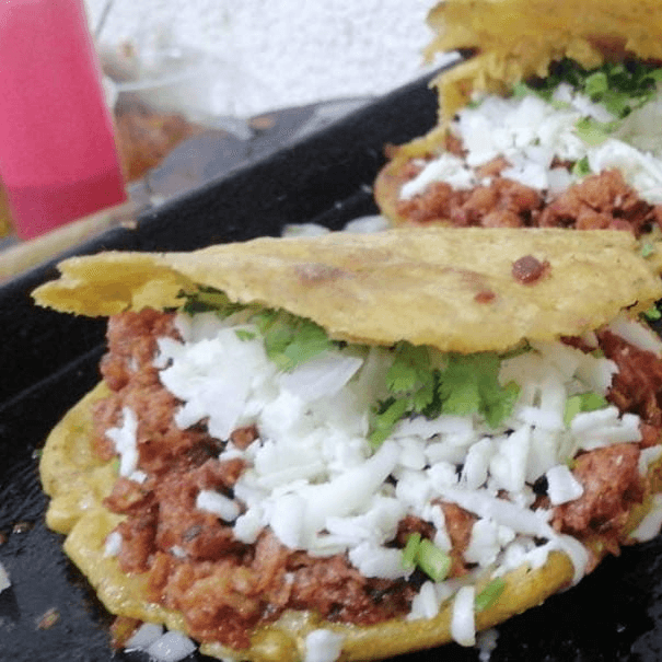 Gordita Chilanga de Chicharron