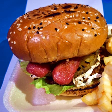 HAMBURGUESA HAWAIANA