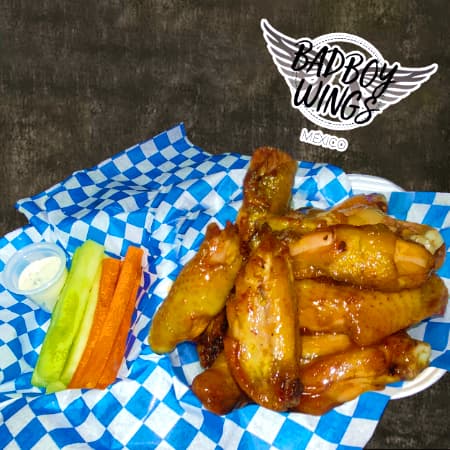 Alitas Mango Habanero - 12 Pzas