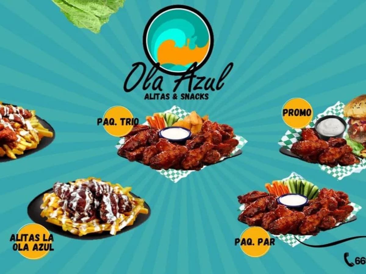 Ola Azul Alitas y Snacks