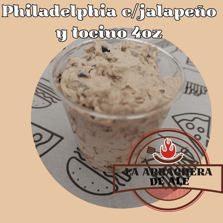 Philadelphia con Jalapeño y Tocino