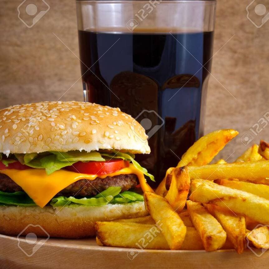 Fedra Burger con Papas