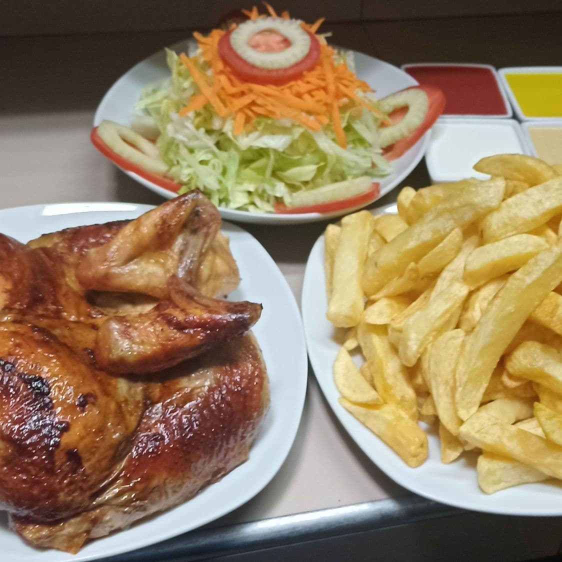1 Pollo a la brasa