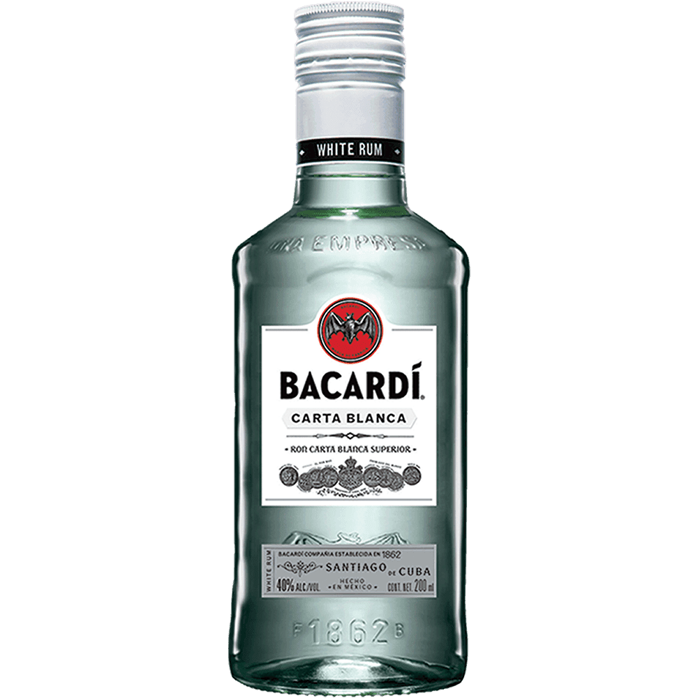 BACARDI CARTA BLANCA RON 200ML