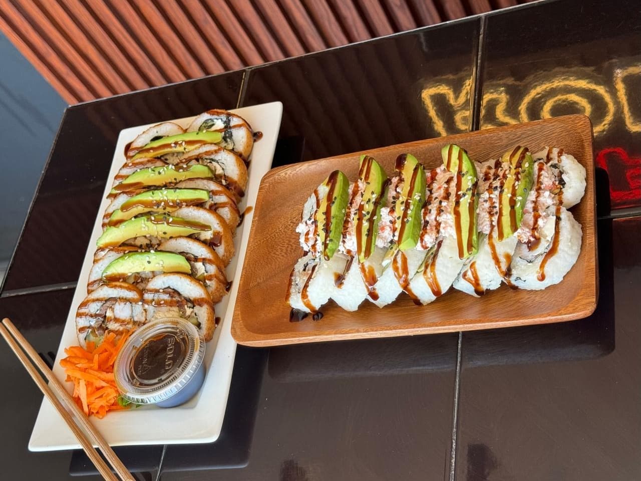 Tampico roll sushi estilo Culiacán