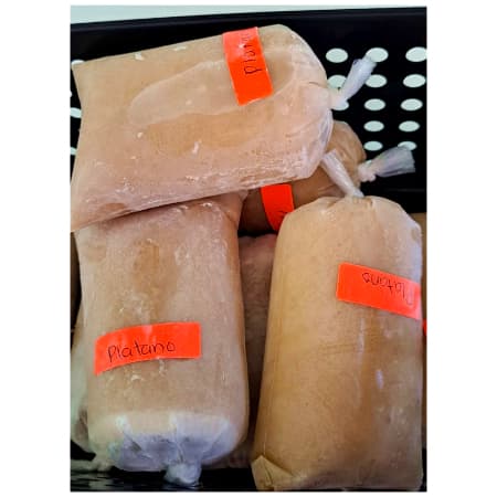Boli de Plátano con Leche