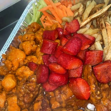 Charola 4 Boneless Alitas y Bubas