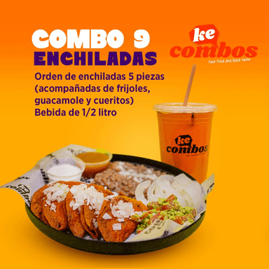 Combo 8: Enchiladas