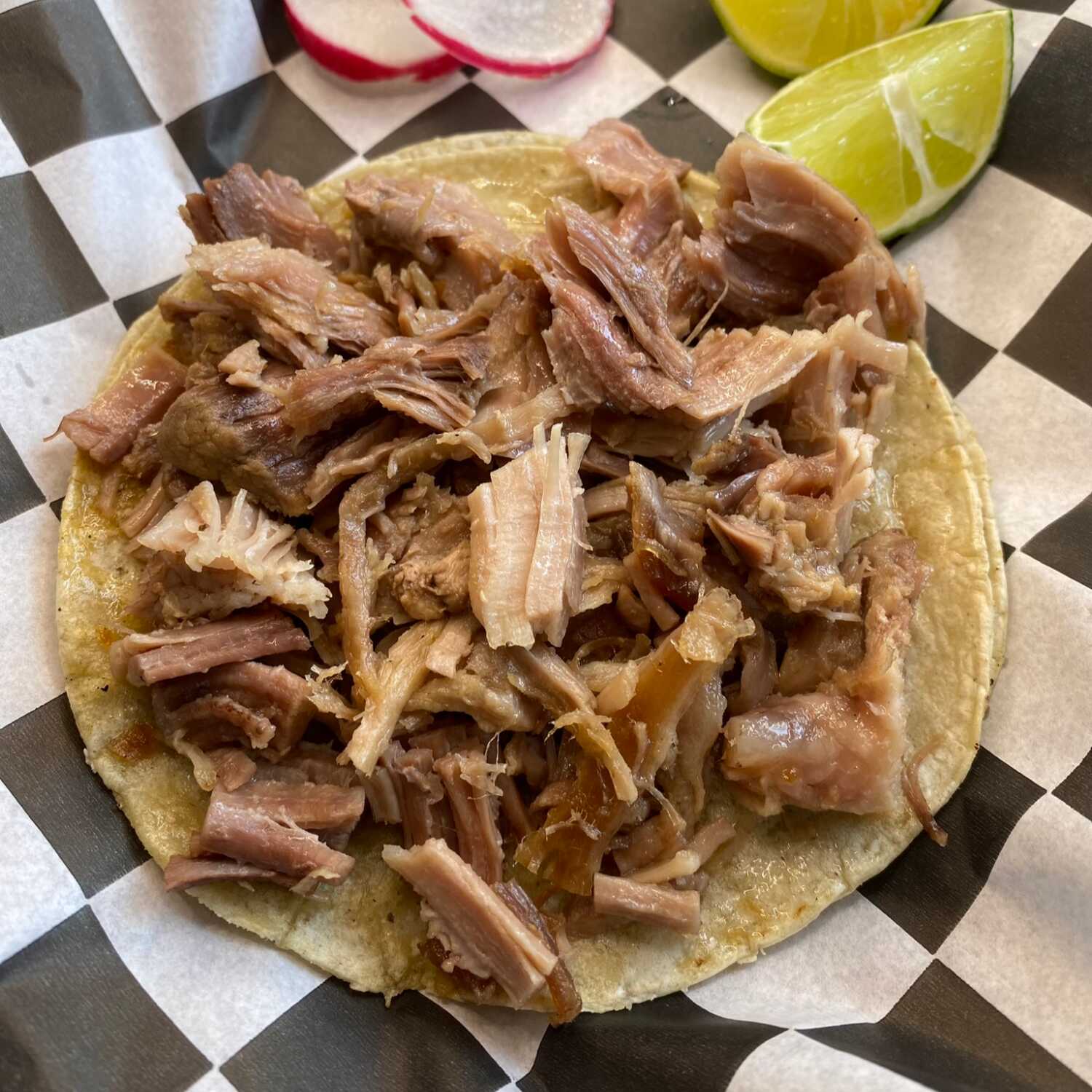 Taco Blandito de Carne