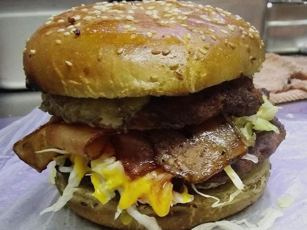 Combo Hamb. de Arrachera Sencilla