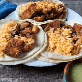 Taco de Milanesa de Res
