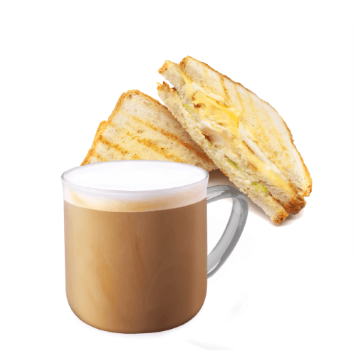 Combo Sándwich + Latte 16 Oz.