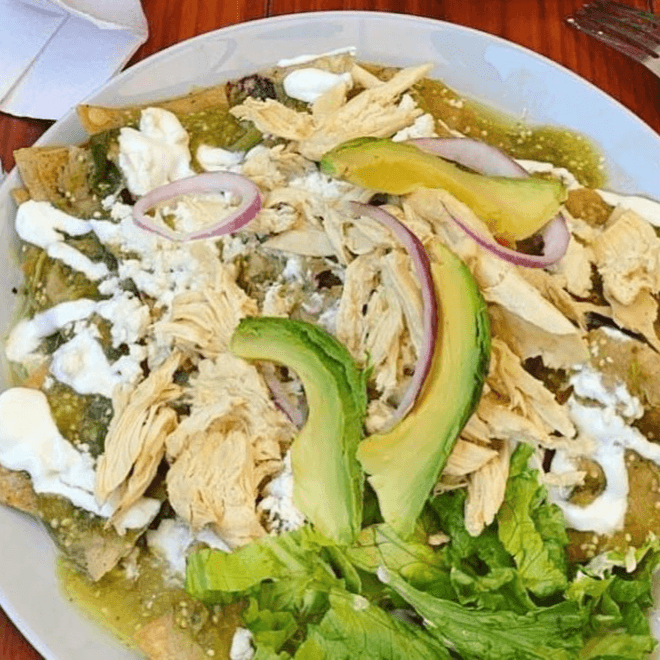 CHILAQUILES + BAILEY´S FRAPPE