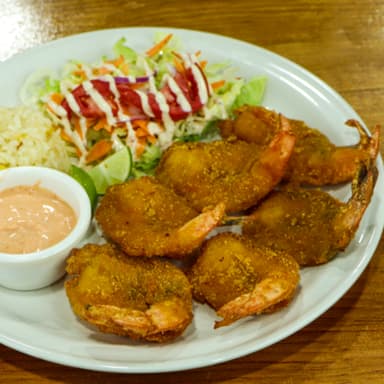 Camarones Empanizados