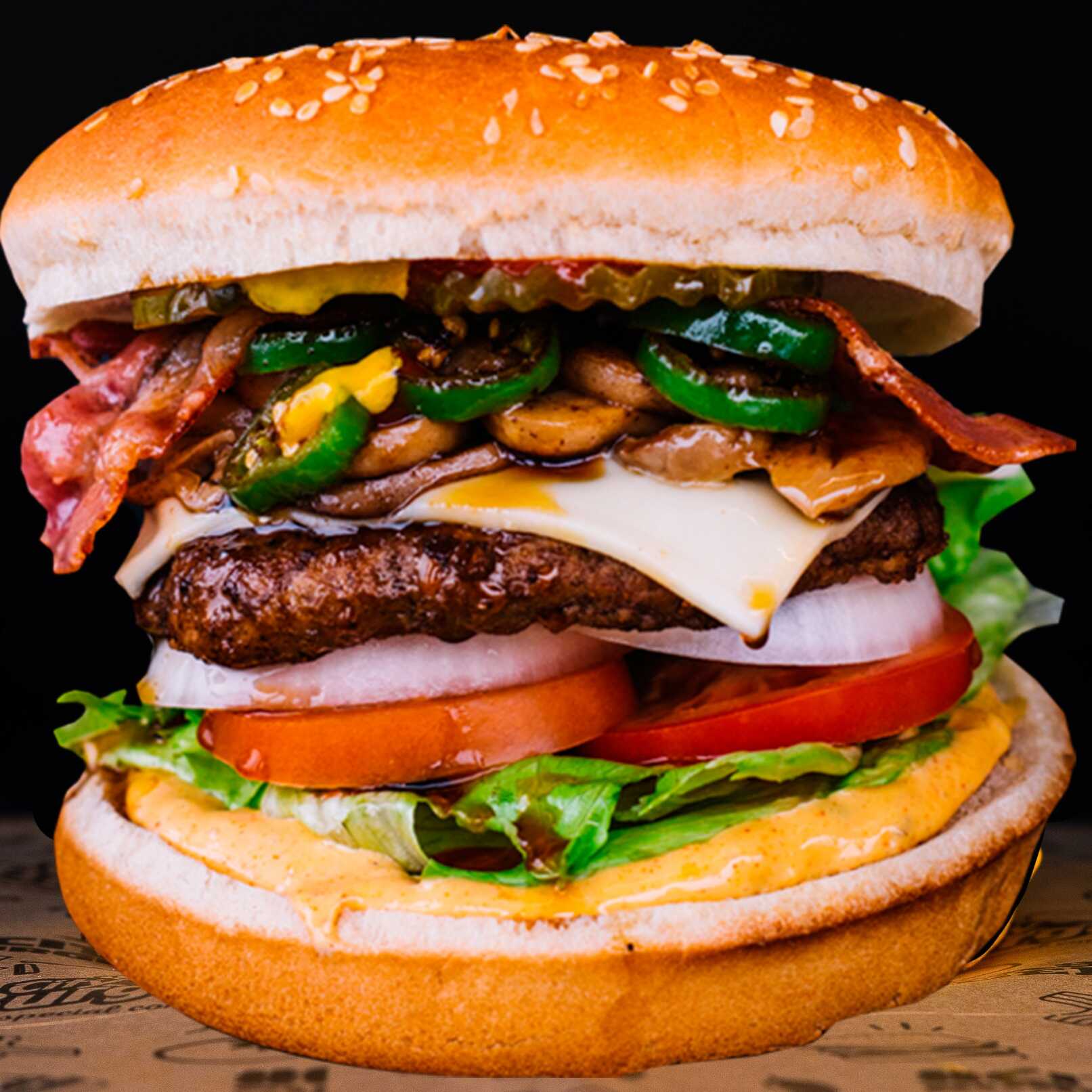 Hamburguesa Champiñones Supreme