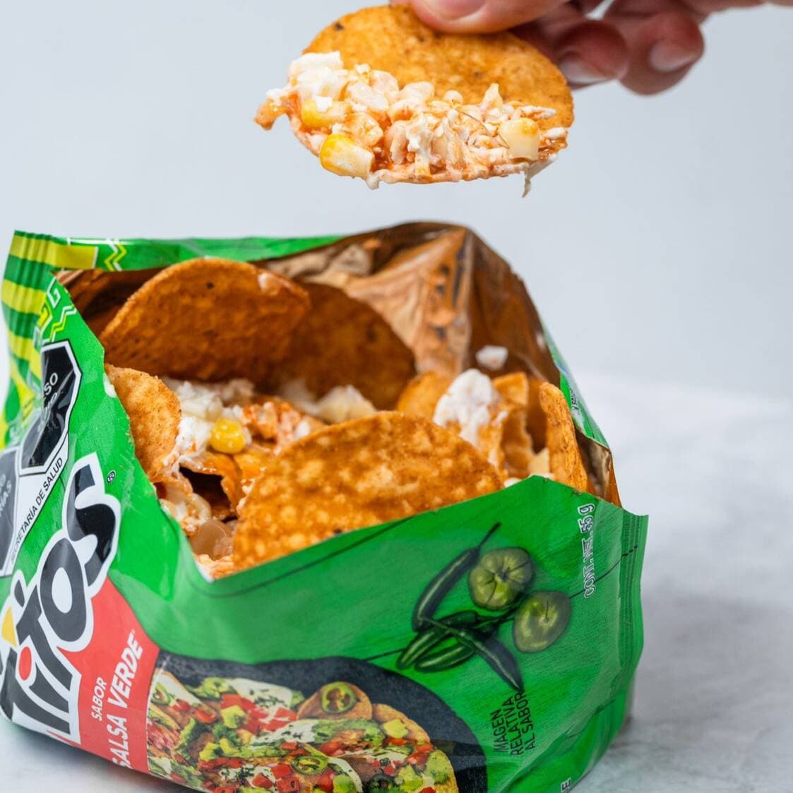 Tostitos con Esquite