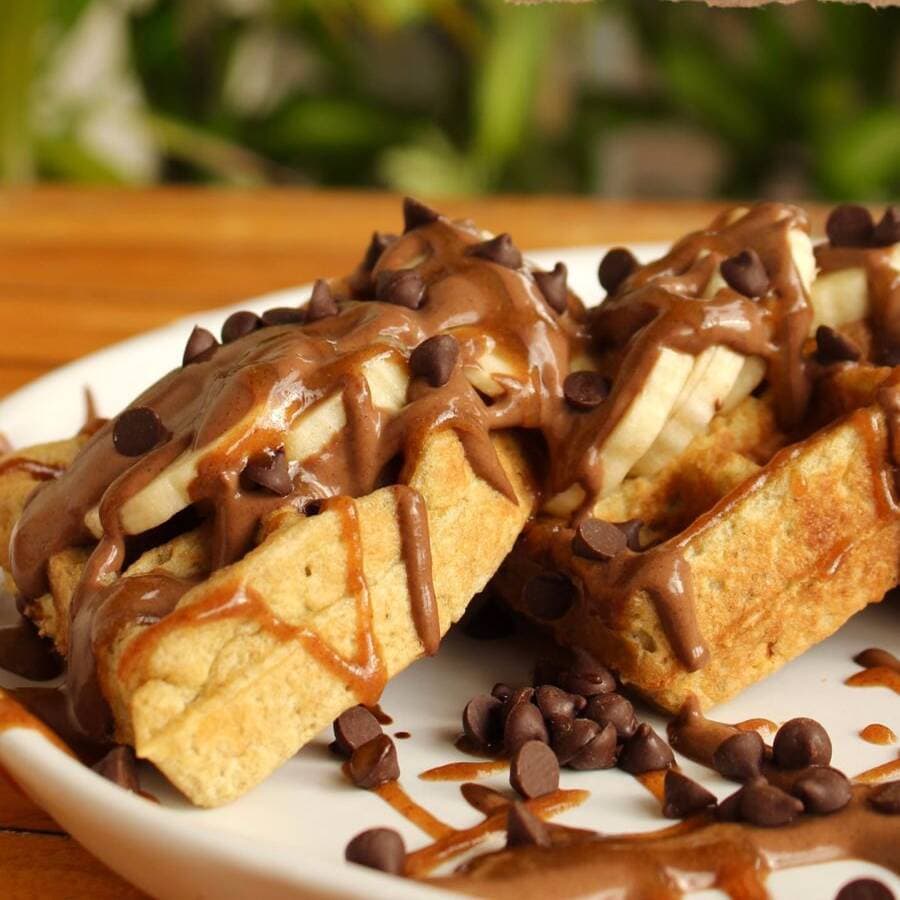 Waffle Choco Caramel