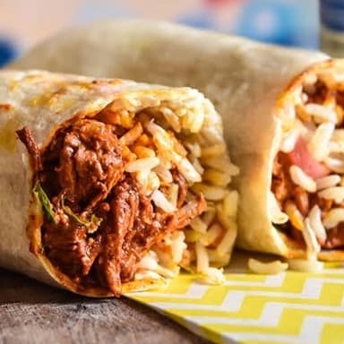 Burro de Carne Enchilada