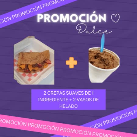 Combo Crepero Dulce