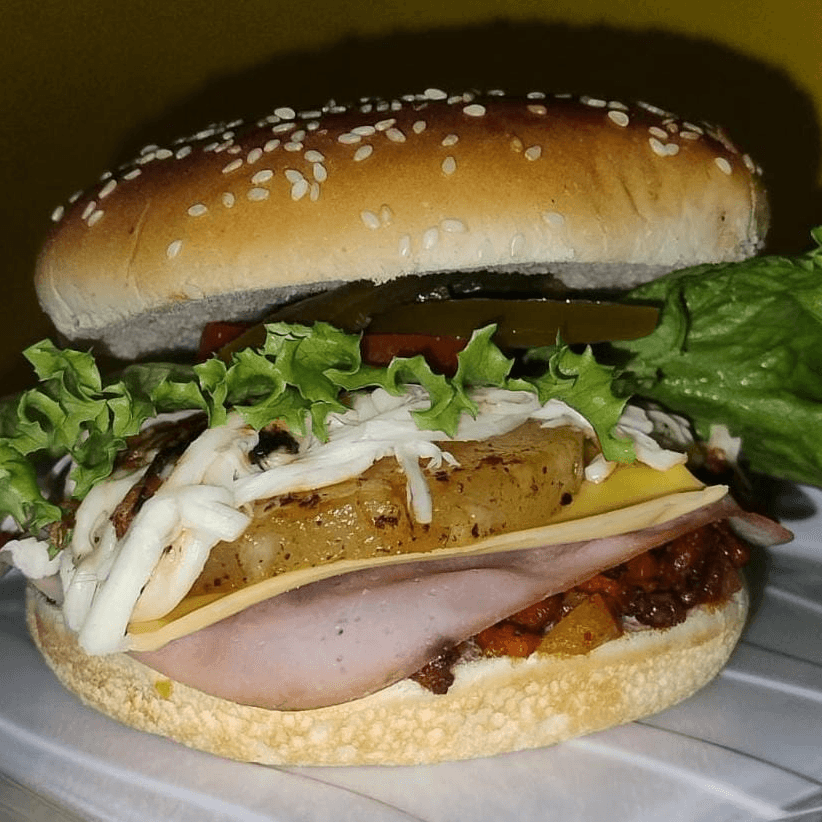 Hamburguesa de Pastor
