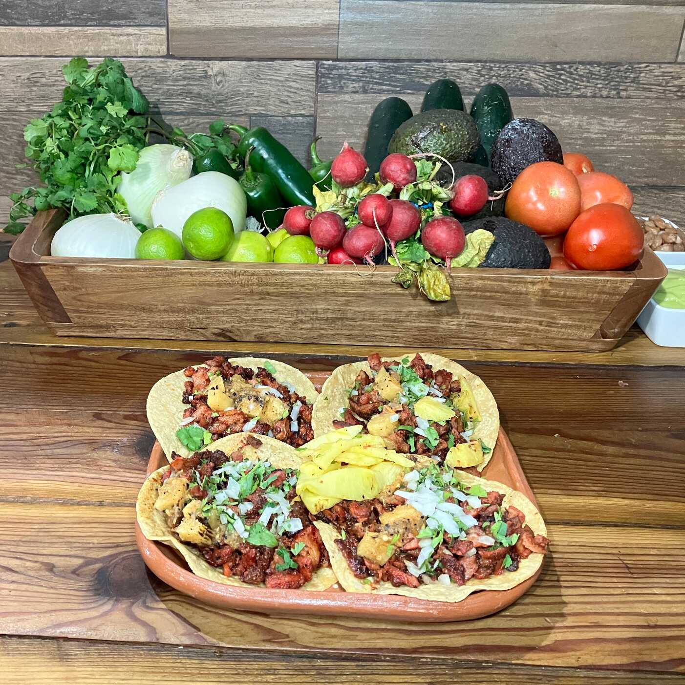 4 Tacos (pastor / Pollo / Suadero)