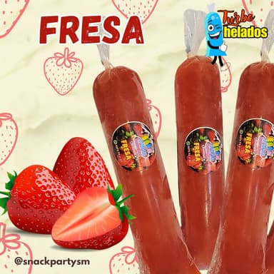 HELADO DE FRESA