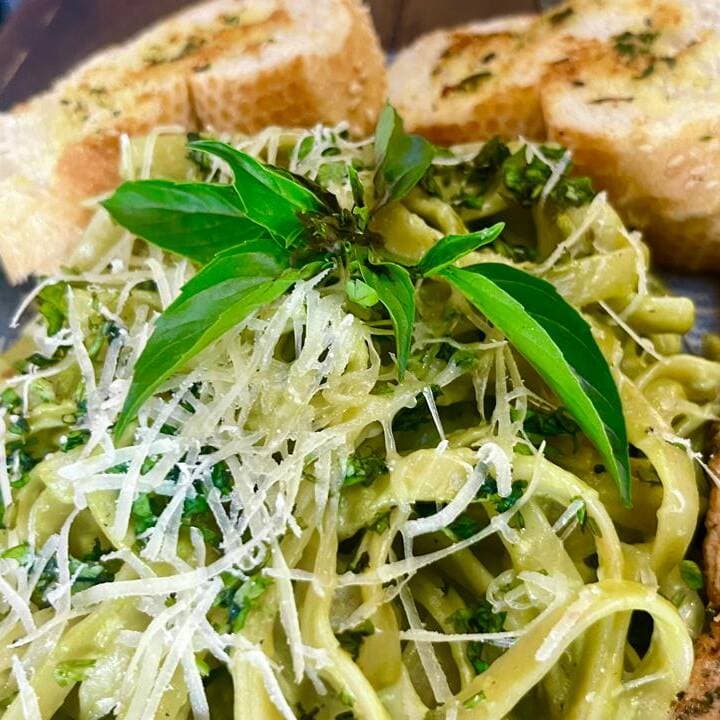 Pasta Cilantro