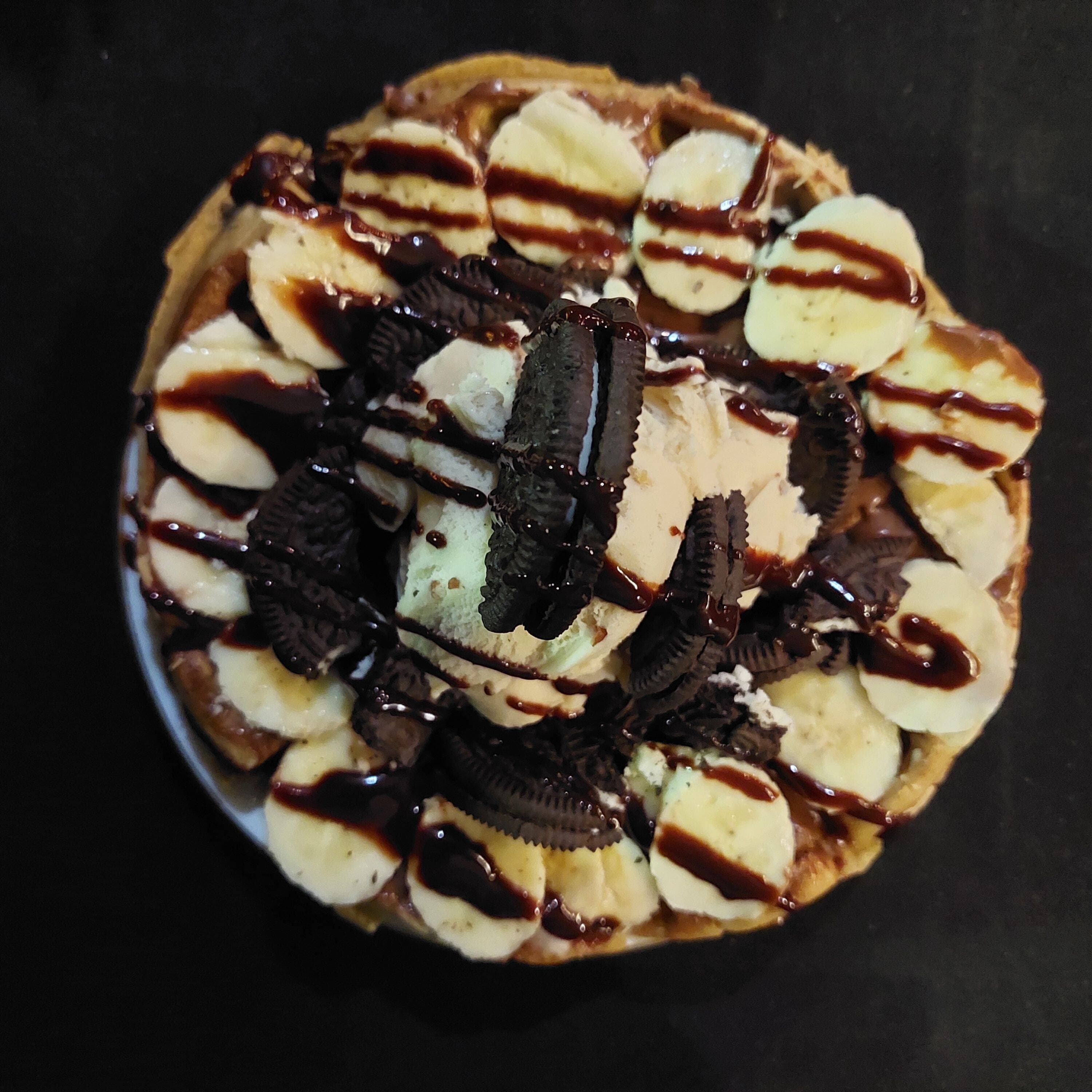 Waffle de Cookies n creme