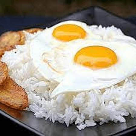 Arroz a la Cubana