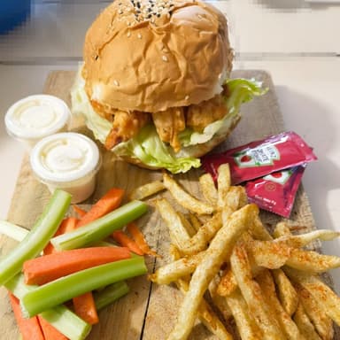 Camarón burger