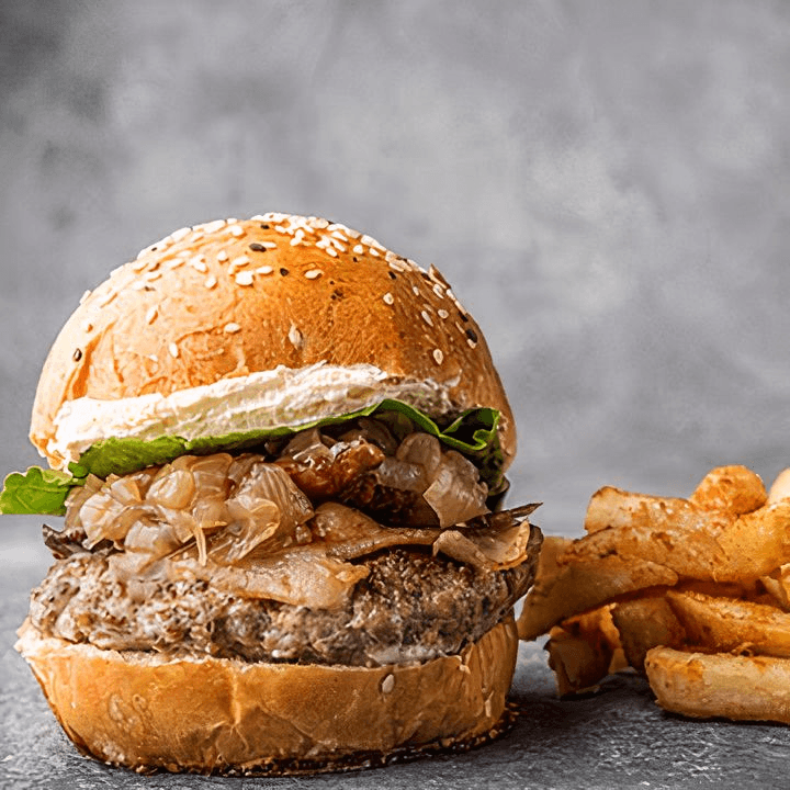 Combo Burger Cremosina + Papas a la Francesa